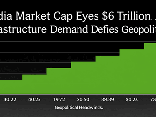 Nvidia Market Cap Eyes $6 Trillion as AI Infrastructure Demand Defies Geopolitical Headwinds