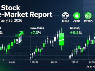 US Stock Pre-Market Report - February 25, 2026