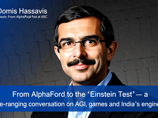 Demis Hassabis at IISc: From AlphaFold to the ‘Einstein Test’ — a wide-ranging conversation on AGI, games and India’s engineers