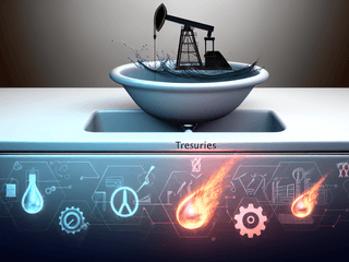 Treasuries Sink as Oil Surge and Manufacturing Strength Ignite Inflationary Pressures