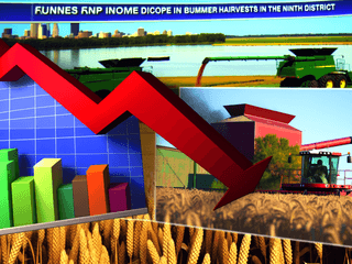 Minneapolis Fed Reports Farm Incomes Drop Despite Abundant Harvests in Ninth District