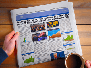 Fed Faces Rate Cut Uncertainty Amid Early March 2026 Geopolitical Tensions and Economic Data