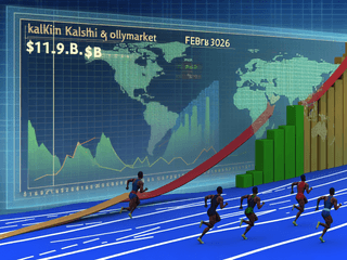 Kalshi and Polymarket Record $17.9B in February 2026 Trading Volume as Geopolitical Volatility and Political Events Narrow the Competitive Gap