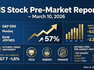 US Stock Pre-Market Report - March 10, 2026