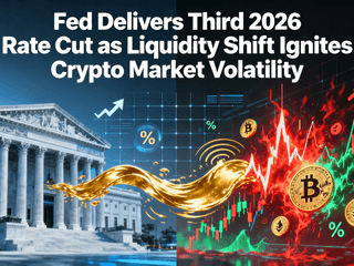 Fed Delivers Third 2026 Rate Cut as Liquidity Shift Ignites Crypto Market Volatility