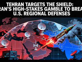 Tehran Targets the Shield: Iran’s High-Stakes Gamble to Break U.S. Regional Defenses