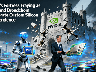 Nvidia’s Fortress Fraying as Meta and Broadcom Accelerate Custom Silicon Independence