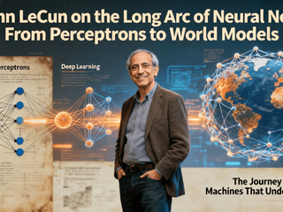 Yann LeCun on the Long Arc of Neural Nets: From Perceptrons to World Models
