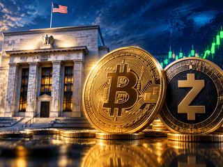Zcash Jumps 23% as Bitcoin and Major Tokens Rise Despite Fed's First Hike Since 2023