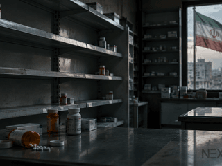 Iran's Medicine Crisis Deepens as Sanctions and War Strangle Drug Supply Chains