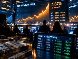 利率空头囤积现金，信贷调查显示多十年期收益率下现金仍为王