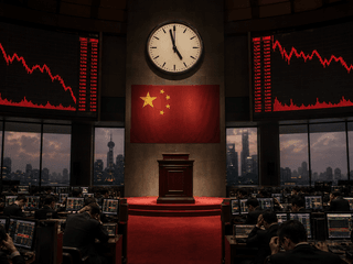 Chinese Stocks' Final-Hour Slide Shows Reliance on National Team