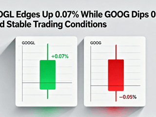 GOOGL Edges Up 0.07% While GOOG Dips 0.05% Amid Stable Trading Conditions