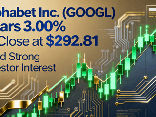 Alphabet Inc. (GOOGL) Soars 3.00% to Close at $292.81 Amid Strong Investor Interest