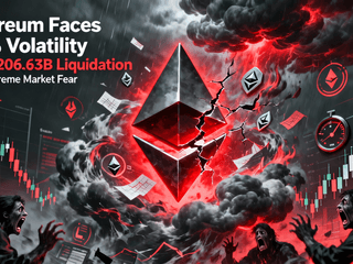Ethereum Faces 8.6% Volatility with $206.63B Liquidation Amid Extreme Market Fear