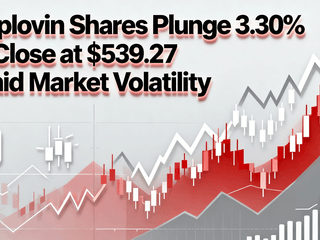 Applovin Shares Plunge 3.30% to Close at $539.27 Amid Market Volatility