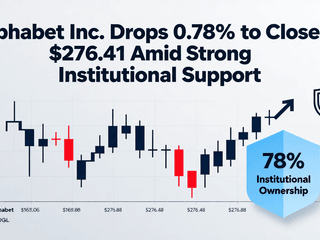 Alphabet Inc. Drops 0.78% to Close at $276.41 Amid Strong Institutional Support