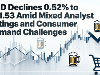 BUD Declines 0.52% to $61.53 Amid Mixed Analyst Ratings and Consumer Demand Challenges