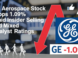 GE Aerospace Stock Drops 1.09% Amid Insider Selling and Mixed Analyst Ratings