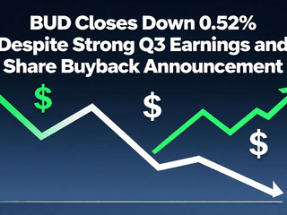 BUD Closes Down 0.52% Despite Strong Q3 Earnings and Share Buyback Announcement