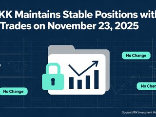 ARKK Maintains Stable Positions with No Trades on November 23, 2025