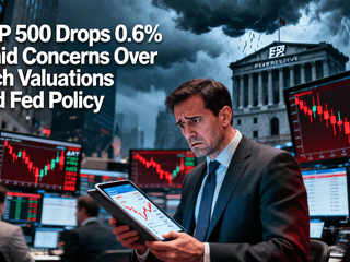 S&P 500 Drops 0.6% Amid Concerns Over Tech Valuations and Fed Policy