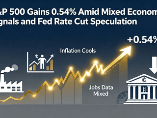 S&P 500 Gains 0.54% Amid Mixed Economic Signals and Fed Rate Cut Speculation