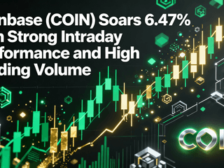 Coinbase (COIN) Soars 6.47% with Strong Intraday Performance and High Trading Volume