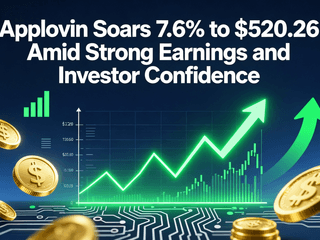 Applovin Soars 7.6% to $520.26 Amid Strong Earnings and Investor Confidence