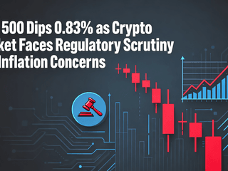 S&P 500 Dips 0.83% as Crypto Market Faces Regulatory Scrutiny and Inflation Concerns