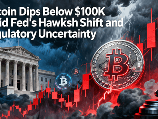 Bitcoin Dips Below $100K Amid Fed's Hawkish Shift and Regulatory Uncertainty