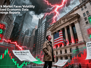 US Stock Market Faces Volatility Amid Mixed Economic Data and Earnings Reports