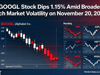 GOOGL Stock Dips 1.15% Amid Broader Tech Market Volatility on November 20, 2025