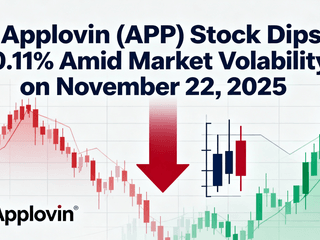 Applovin (APP) Stock Dips 0.11% Amid Market Volatility on November 22, 2025