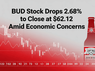 BUD Stock Drops 2.68% to Close at $62.12 Amid Economic Concerns