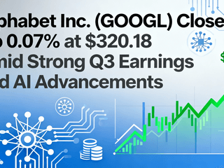 Alphabet Inc. (GOOGL) Closes Up 0.07% at $320.18 Amid Strong Q3 Earnings and AI Advancements