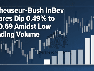 Anheuser-Busch InBev Shares Dip 0.49% to $60.69 Amidst Low Trading Volume