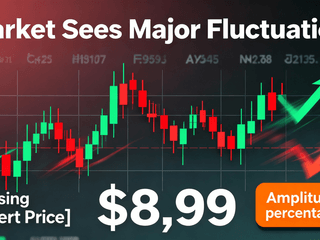 Market Sees Major Fluctuation with Closing Price at [insert closing price] and Amplitude of [insert amplitude percentage]