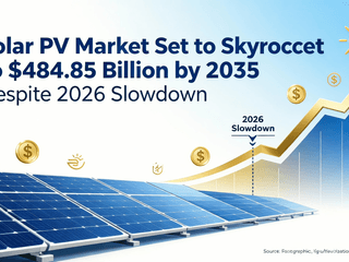 Solar PV Market Set to Skyrocket to $484.85 Billion by 2035 Despite 2026 Slowdown