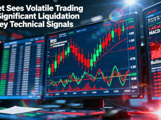Market Sees Volatile Trading with Significant Liquidation and Key Technical Signals