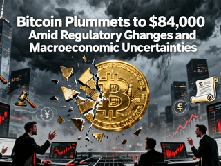 Bitcoin Plummets to $84,000 Amid Regulatory Changes and Macroeconomic Uncertainties