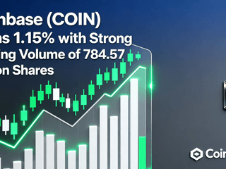 Coinbase (COIN) Gains 1.15% with Strong Trading Volume of 784.57 Million Shares