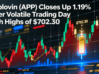 Applovin (APP) Closes Up 1.19% After Volatile Trading Day with Highs of $702.30