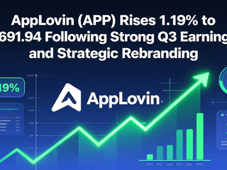 Applovin (APP) Rises 1.19% to $691.94 Following Strong Q3 Earnings and Strategic Rebranding