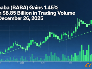 Alibaba (BABA) Gains 1.45% with $8.85 Billion in Trading Volume on December 26, 2025