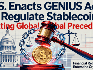 U.S. Enacts GENIUS Act to Regulate Stablecoins, Setting Global Precedent