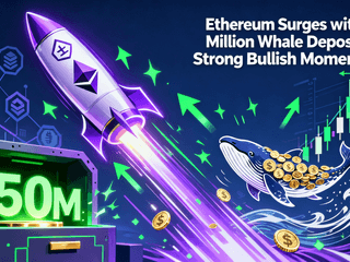 Ethereum Surges with $50 Million Whale Deposit and Strong Bullish Momentum