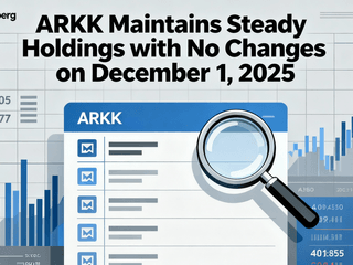 ARKK Maintains Steady Holdings with No Changes on December 1, 2025