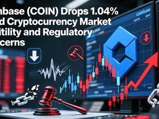 Coinbase (COIN) Drops 1.04% Amid Cryptocurrency Market Volatility and Regulatory Concerns