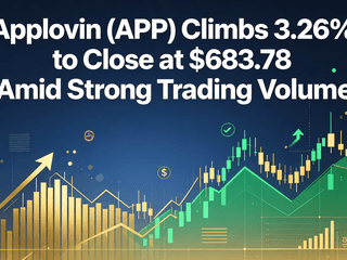 Applovin (APP) Climbs 3.26% to Close at $683.78 Amid Strong Trading Volume